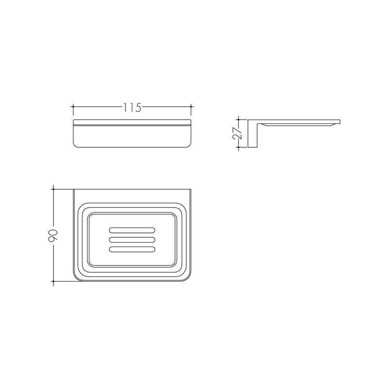 Studio Bagno Pop Soap Dish Spec