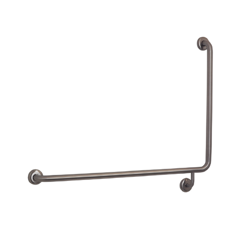 Parisi Envy Grab Rail 90° Left Hand 950x700mm - 304 Stainless Steel