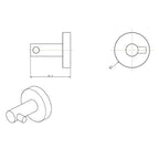 Gareth Ashton Robe Hook