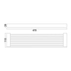 PLD Platinum Deluxe Shower Shelf Specification