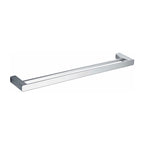 PLD Platinum Double Towel Rail 800mm - Chrome