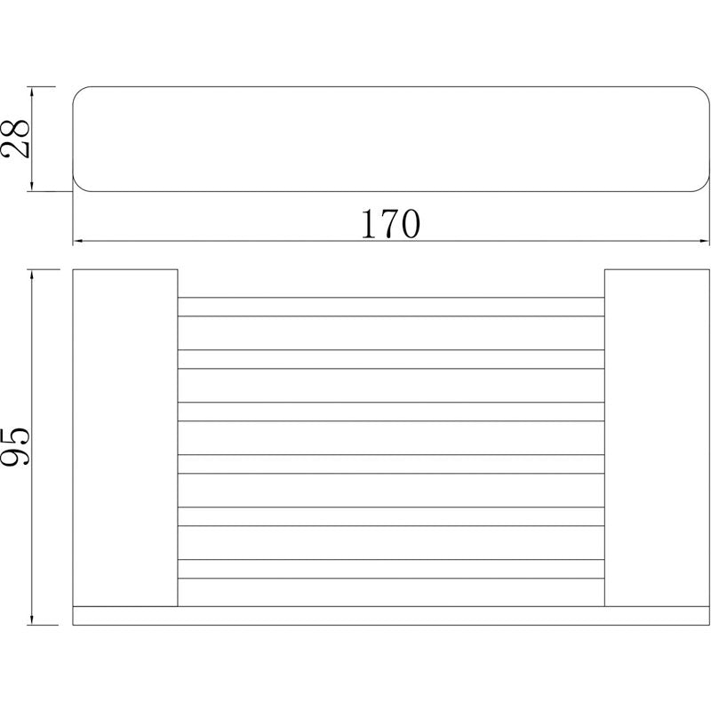 PLD Platinum Deluxe Soap Dish Satin Nickel specifications