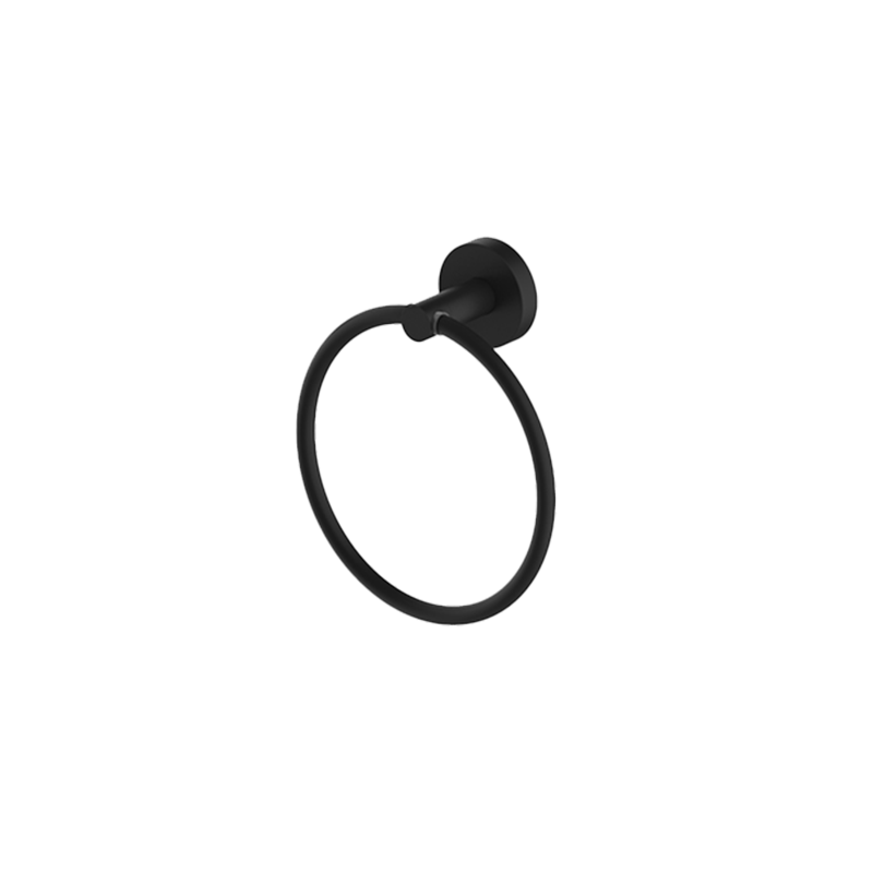 Gareth Ashton Poco Towel Ring - Black