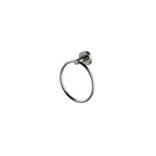 Gareth Ashton Poco Towel Ring - Brushed Nickel