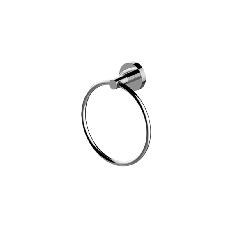 Gareth Ashton Poco Towel Ring - Chrome