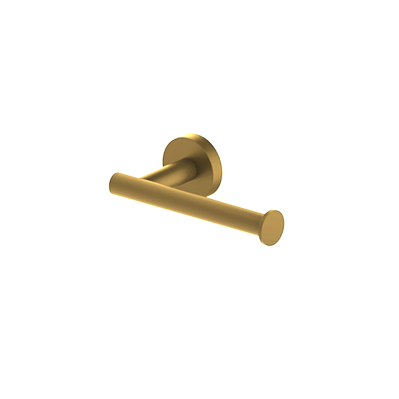 Gareth Ashton Poco Toilet Roll Holder - Brushed Brass