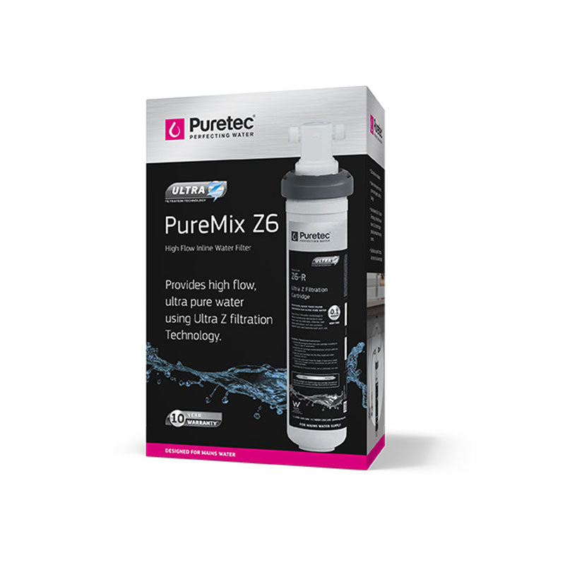Puretec High Flow Inline Water Filter System, 0.1 Micron