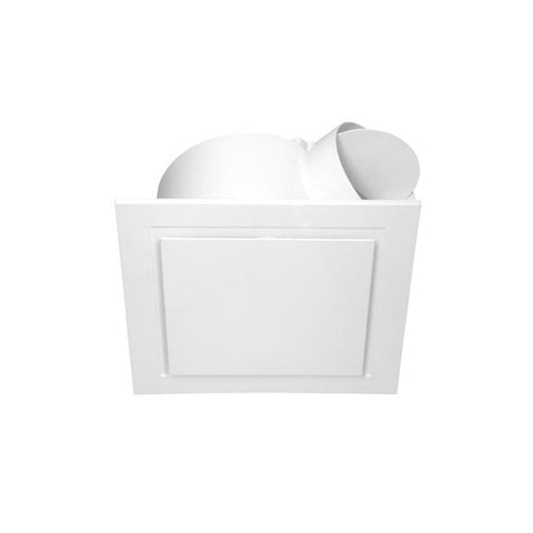 Ventair Airbus 250 Exhaust Fan Square White