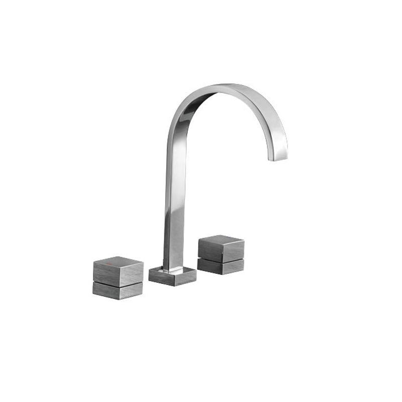 Parisi Quadro Basin/Bath Set Swivel Spout