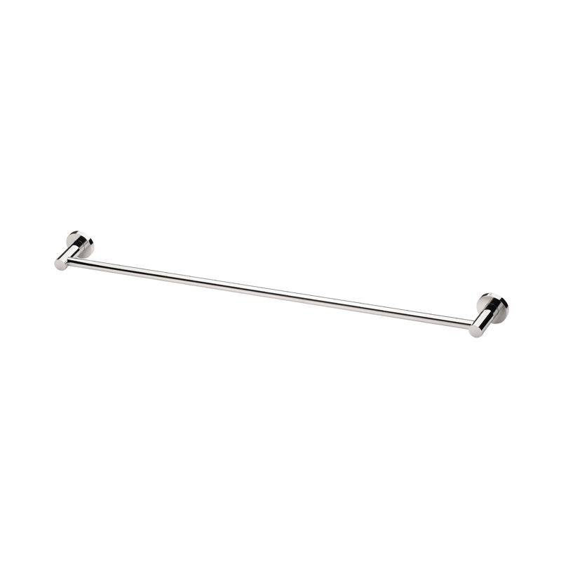 Phoenix Radii Single Towel Rail 800mm with Round Plate