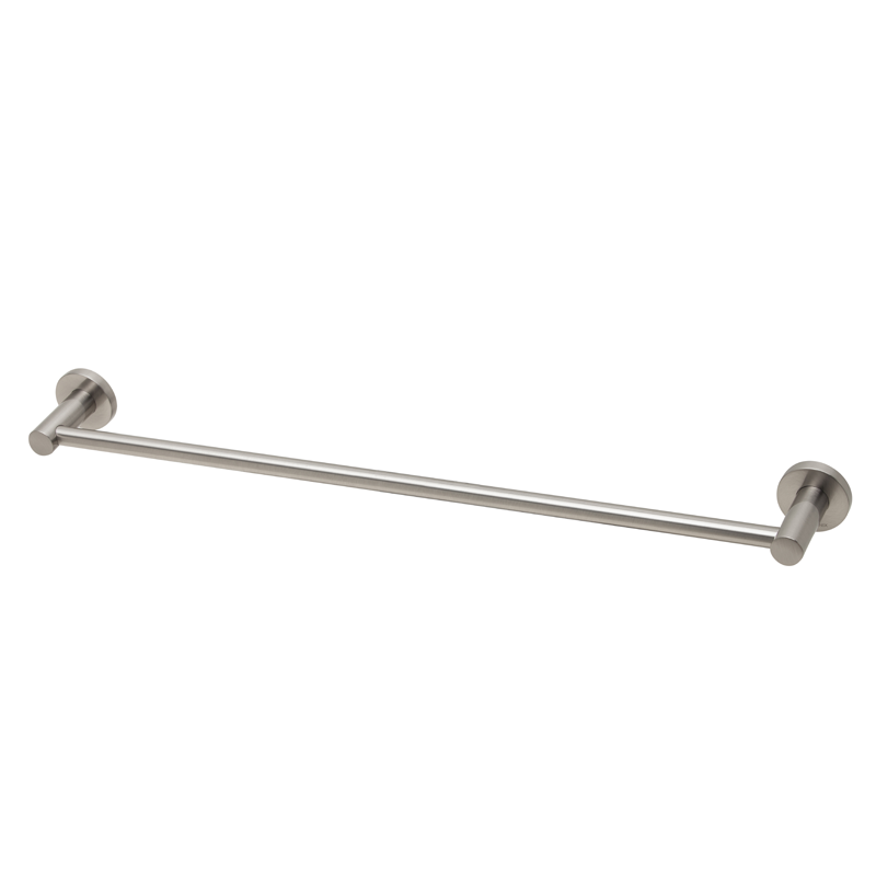 Phoenix Radii Single Towel Rail 600mm with Round Plate