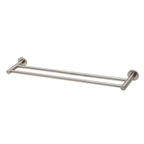 Phoenix Radii Double Towel Rail 600mm with Round Plate