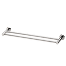 Phoenix Radii Double Towel Rail 600mm with Round Plate
