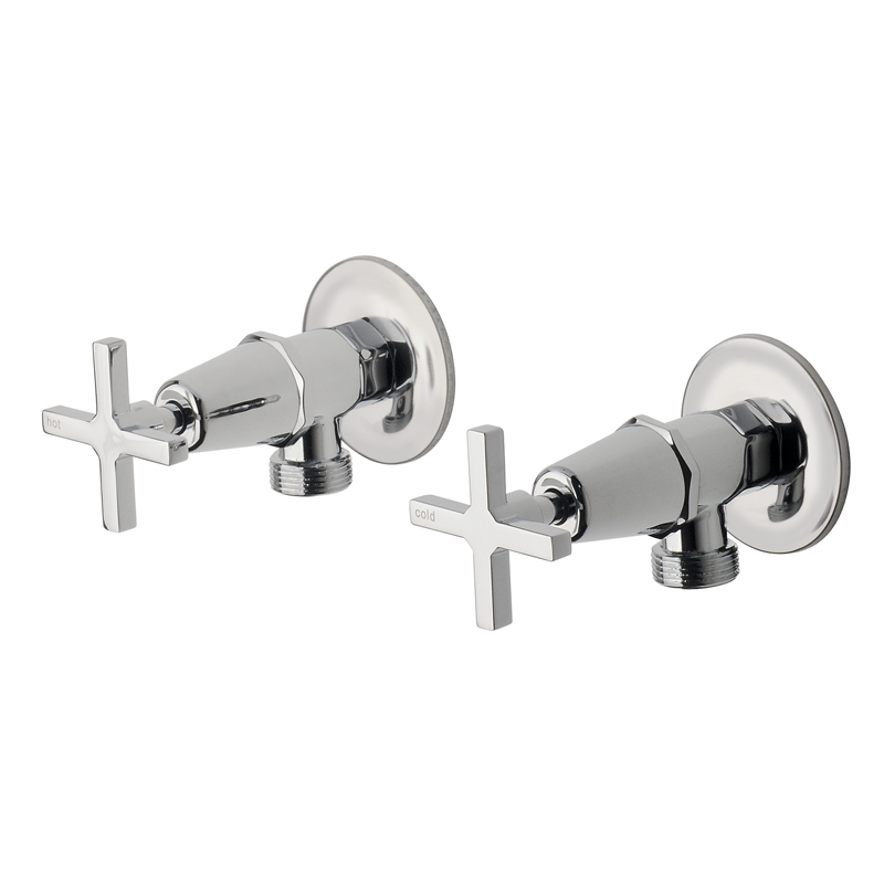 Phoenix Radii Washing Machine Stops - Chrome