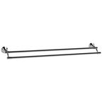 Phoenix Rhapsody Double Towel Rail Chrome