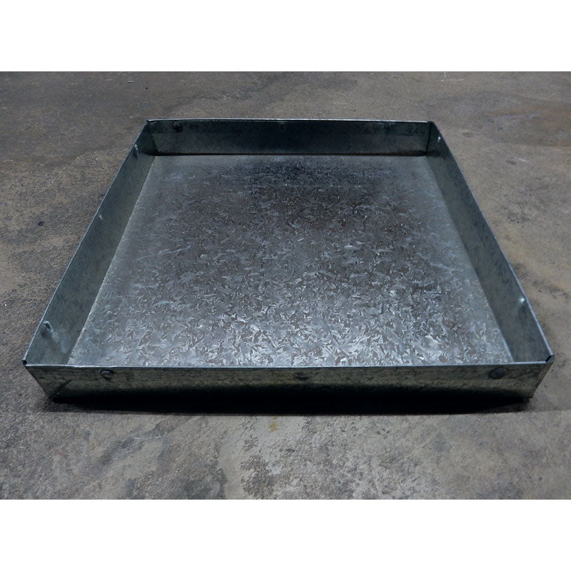 Galvanised Heater Safety Tray