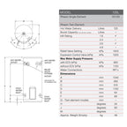 Rheem 125L Electric Storage Water Heater Spec