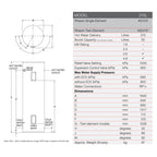 Rheem 315L Electric Storage Water Heater Spec
