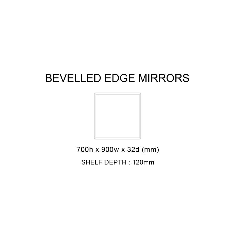 Rifco Cube T2 Mirror-900mm Spec