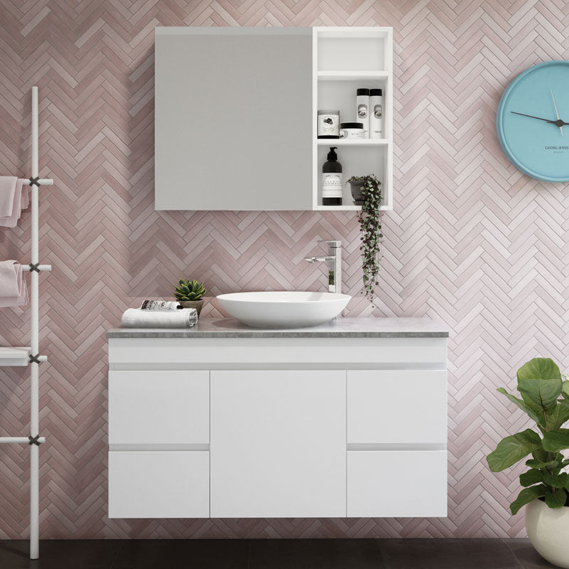 Rifco Montreal Wall Hung Vanity 1200mm