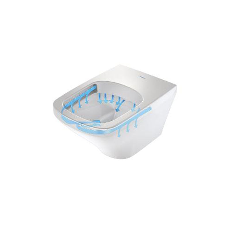 Duravit Durastyle RIMLESS® Wall Hung Toilet Flush 