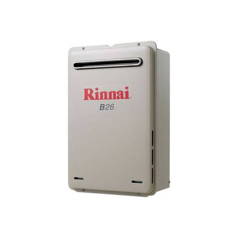 Rinnai B26 Continuous Flow Gas Hot Water System Natural Gas 50°C