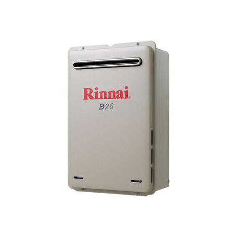 Rinnai B26 Continuous Flow Gas Hot Water System LPG 50°C