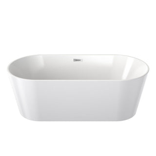 Clark Round Freestanding Bath 1600mm with Overflow