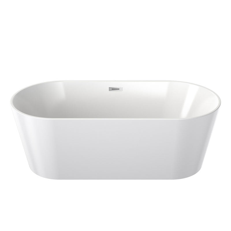 Clark Round Freestanding Bath 1600mm with Overflow