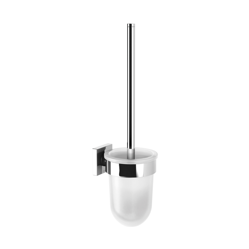 Phoenix Radii Toilet Brush & Holder - Square
