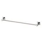Phoenix Radii Single Towel Rail 600mm with Square Plate