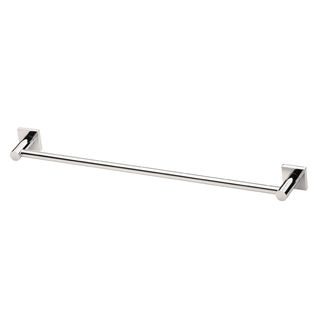 Phoenix Radii Single Towel Rail 600mm with Square Plate