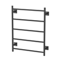 Phoenix Radii Heated Towel Ladder 550x740 with Square Plate