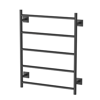 Phoenix Radii Heated Towel Ladder 550x740 with Square Plate