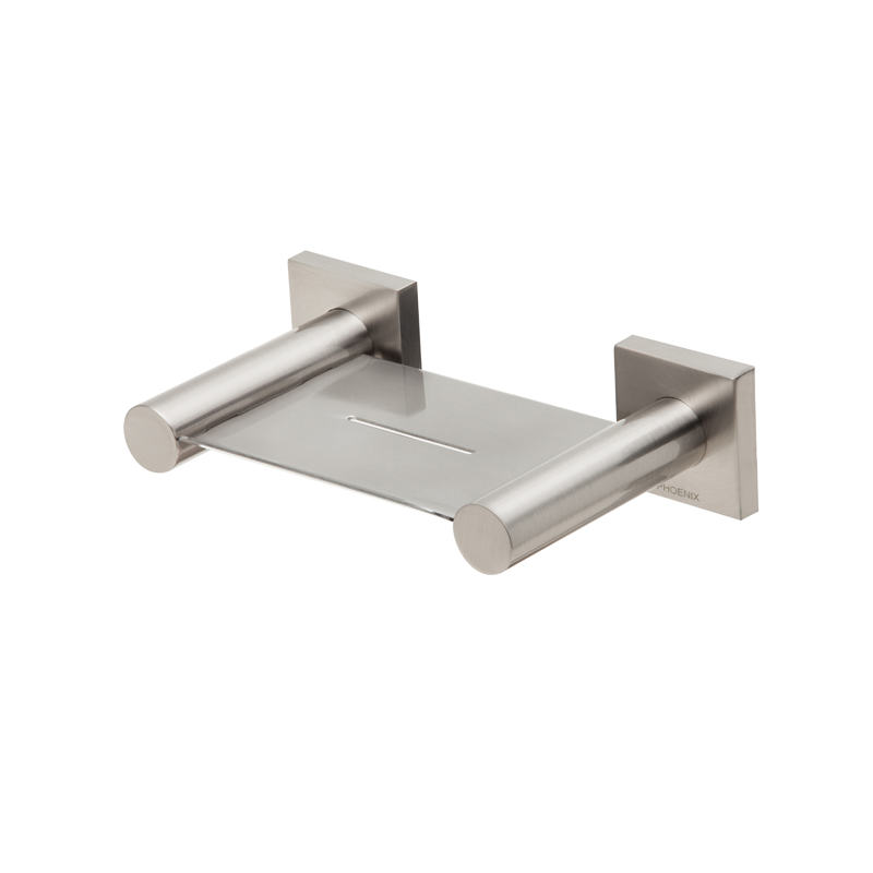 Phoenix Radii Soap Dish with Square Plate