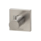 Phoenix Radii Robe Hook with Square Plate