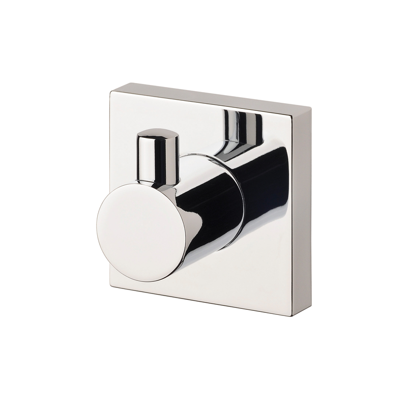Phoenix Radii Robe Hook with Square Plate