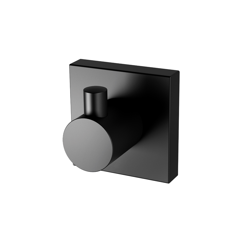 Phoenix Radii Robe Hook with Square Plate
