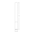 Sussex Circa Vertical Shower 450mm Chrome Specification