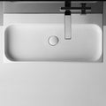 Studio Bagno Unit 1005 Wall Hung Basin - No Tap Hole - Gloss White - UTL03/0
