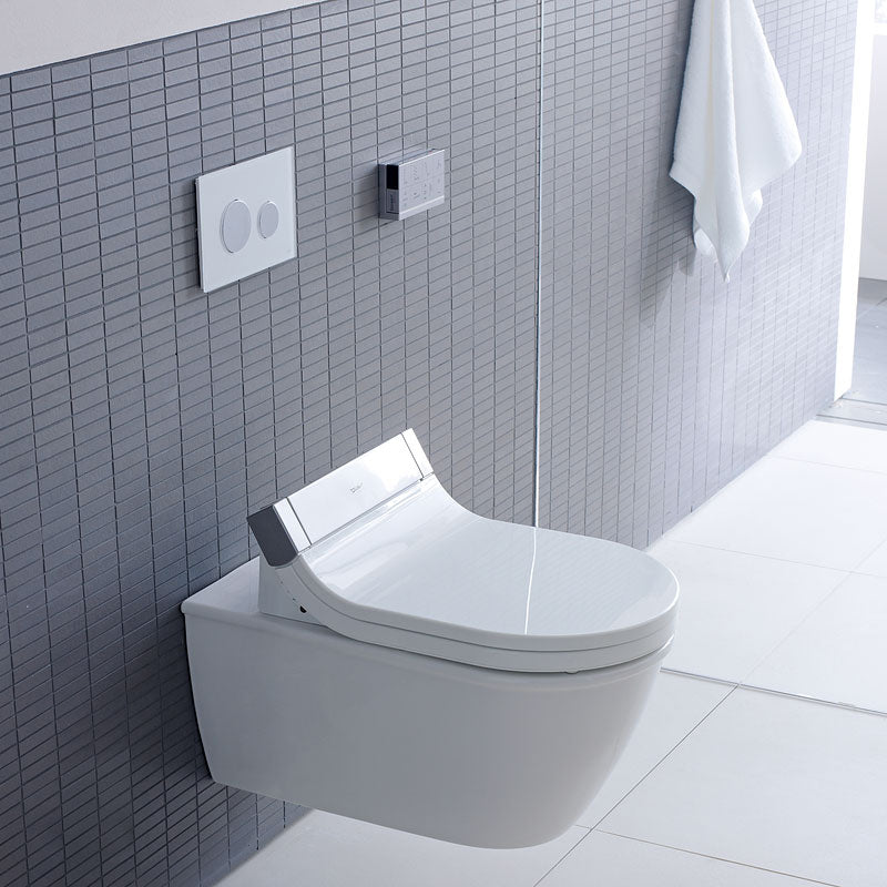 Duravit Darling New Wall Hung Toilet + SensoWash® Starck e Shower Toilet Seat
