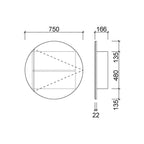 Timberline Havana Shaver 750mm Specification