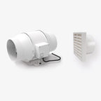 Expella 780mm Linear Slot Diffuser Standard Exhaust Kit - 1LSG780B + 1406530