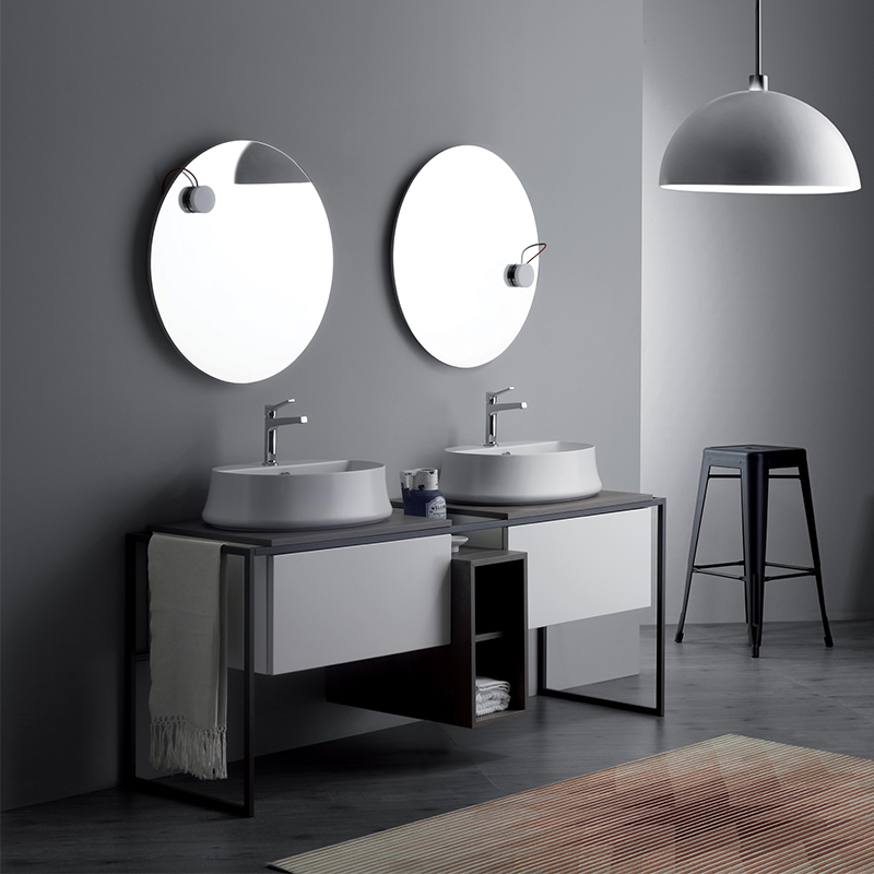 Parisi Simas Sharp 42 Bench Basin with Landing