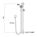Gentec Shower Set with T Rail Specification
