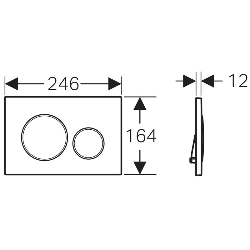 Geberit Sigma 20 Flush Button Specification