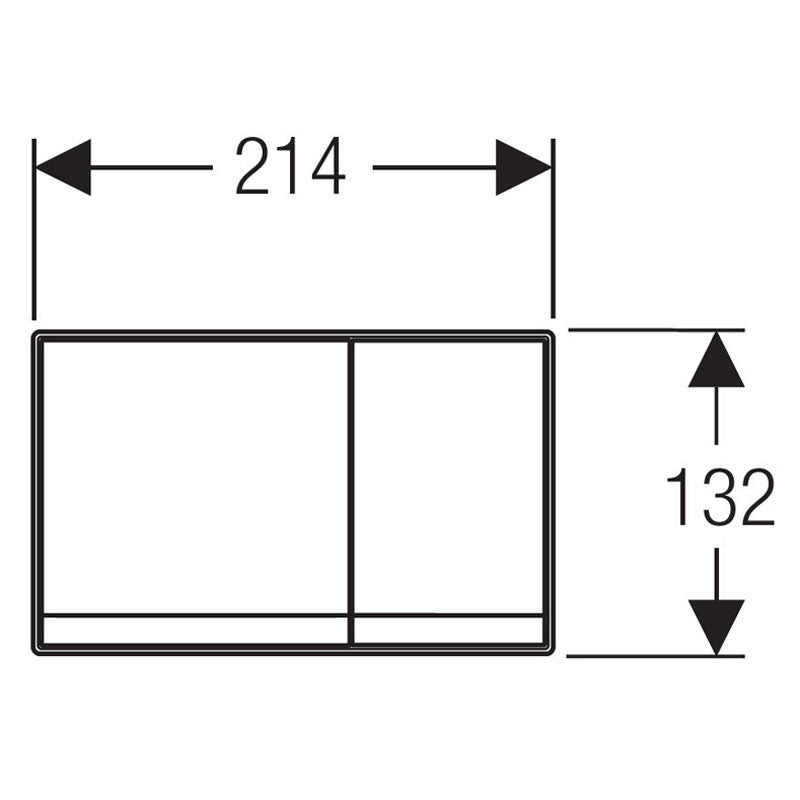 Geberit Sigma 60 Flush Button Specification