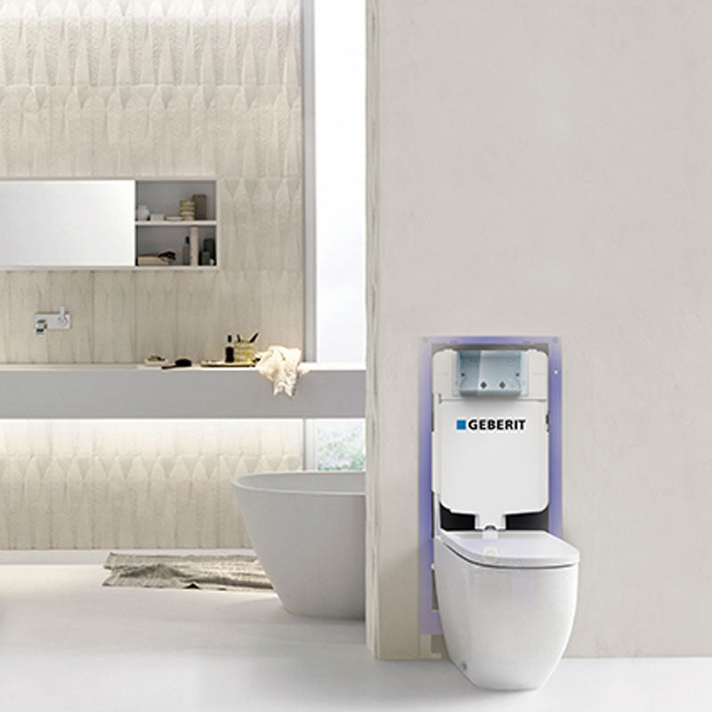 Geberit Sigma 8 Concealed Cistern with DuoFix frame for Wall Hung Pans 