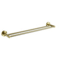 PLD Solo 600mm Double Towel Rail - Chrome