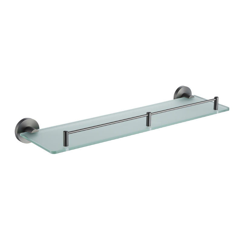 PLD Solo Glass Shelf - Gunmetal Grey